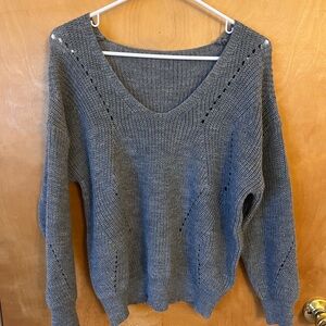 Gray Women's Sweater